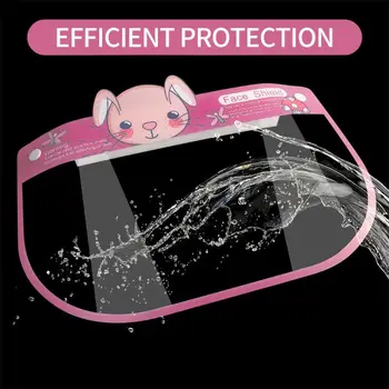 

Lovely Design Adjustable Baby Splashproof Dustproof Head Pads Clear Face Pads
