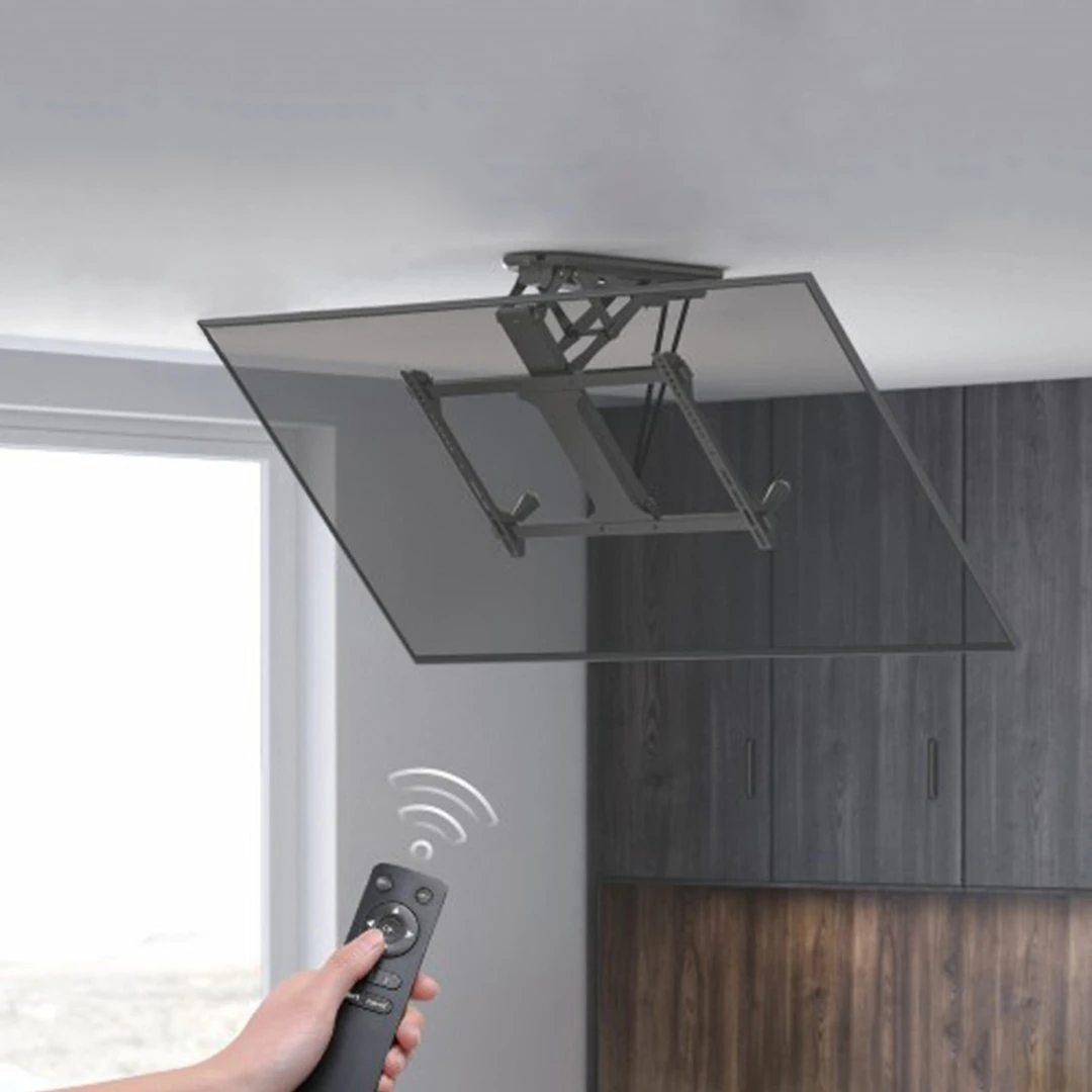 Soporte de TV de 32 ~ 70 ", elevador Control remoto inteligente, ángulo giratorio de inclinación ajustable|Motor CC| - AliExpress