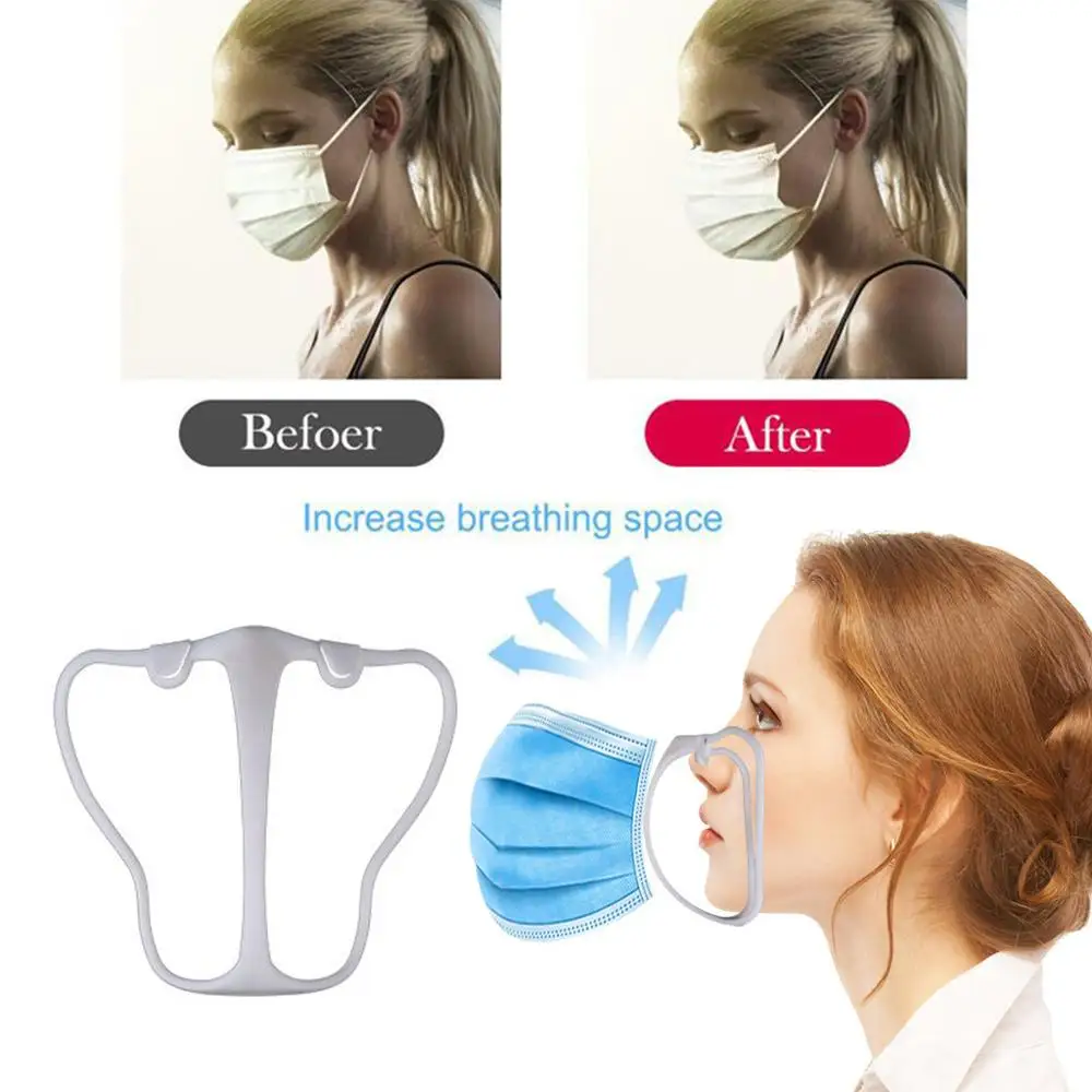 

3D Bracket Mouth Separate Inner Stand Holder Breathing Space Fixed Extended Comfortable Face Mask DIY Accessories Mask Suppor