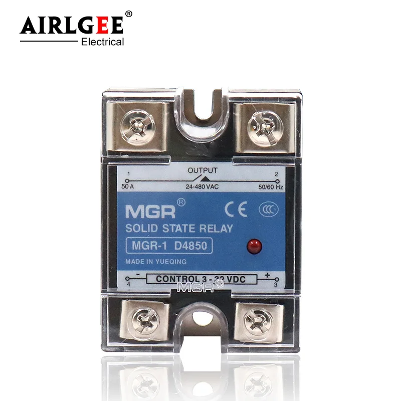 MGR-1 D4850/SSR-50DA Single phase solid state relay 50A DC control AC | Обустройство дома