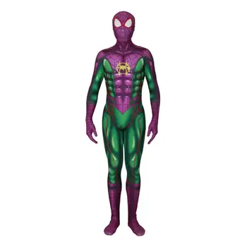 

Adult Kids Spider Man Cinematic Universe Cosplay Costume Zentai Spider Man Pattern Bodysuit Suit Jumpsuits for Adult Men Kids