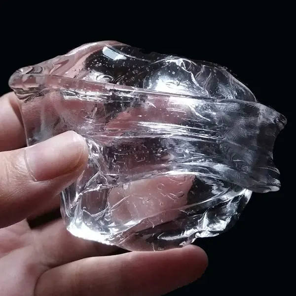 Прозрачный Slime резиновые грязи глина умный Пластилин ToysIn Алюминий коробка