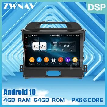 

2 din PX6 touch screen Android 10.0 Car Multimedia player For KIA Sportage 3 2010-2016 car audio radio stereo GPS navi head unit