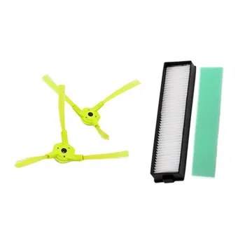 

Vacuum Sponge Side Brushes Filter Set For LG Hom Bot VR6270LVM VR65710 VR6260LVM Household Cleaning Supplies Vac Cleaner Parts