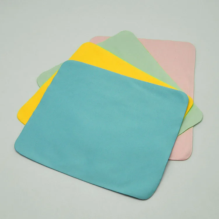 

10 Pieces Of High-quality Suede Glasses Cleaning Cloth 15 * 17cm Mobile Phone Screen Cleaning Wipes Can Be Customized Logo
