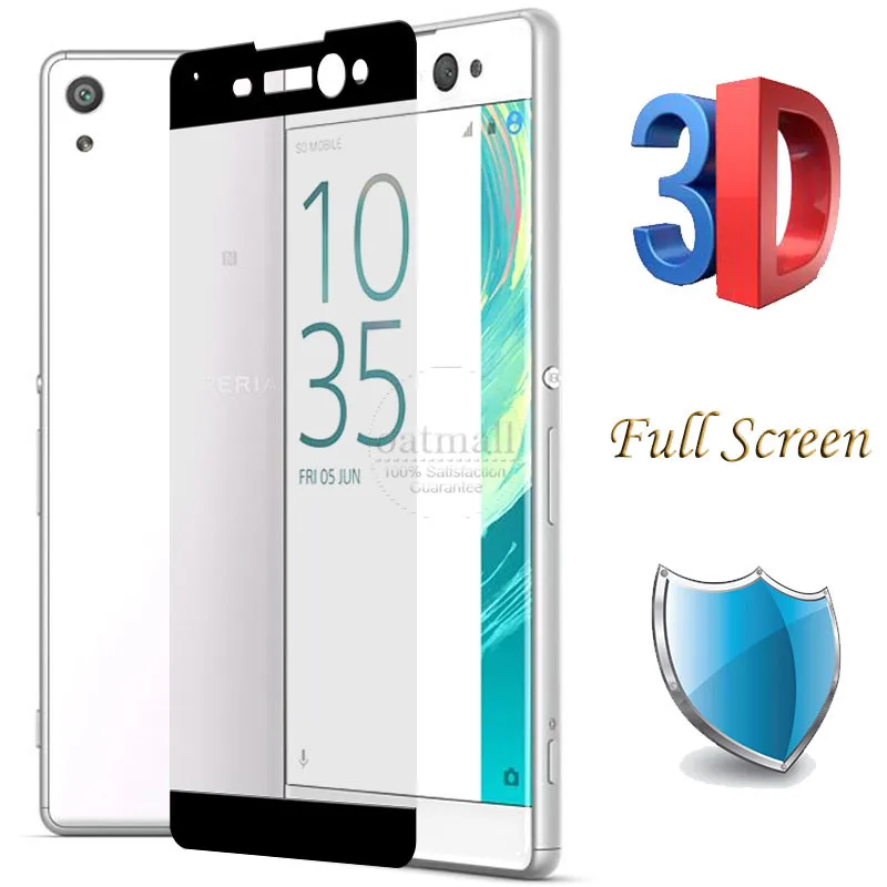 Изогнутое закаленное 3d стекло 0 26 мм для Sony Xperia XA XA2 ультратонкая Защитная пленка
