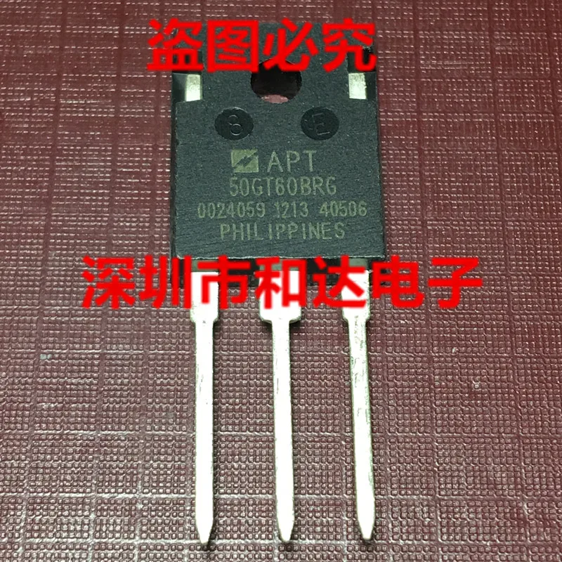 5 шт. APT50GT60BRG-247 с изолированным затвором(IGBT) 600V 52A