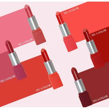 

6Pcs/set Matte Lipstick Long-lasting Waterproof Make up rouge a levre Lipsticks