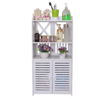 

Waterproof Multi-function Shelf Bathroom Toilet Easy To Assemble Corner Storage Holder Shelves Bathroom Organizer
