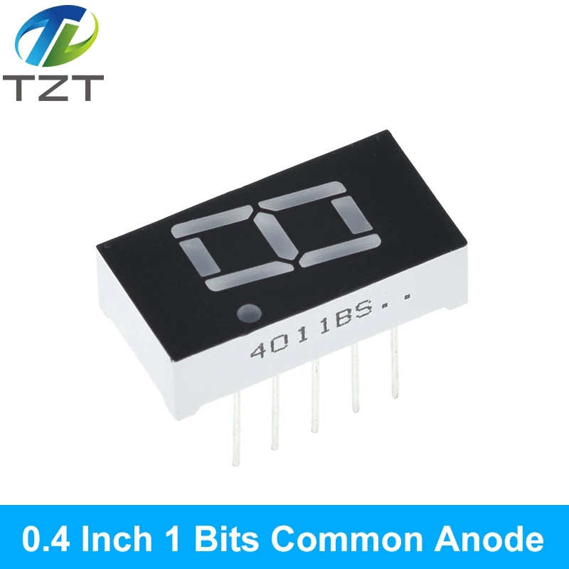 1Bit 2 Bit 3 Bit 4 Bit 0,4 Zoll Digital Tube LED Display Uhr Gemeinsame Anode Kathode 0,4 "7 Segment Led DIY Rote Bord für Ardui – Detail 4
