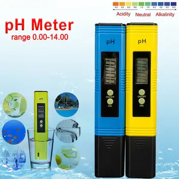 

Portable PH Meter Tester Pen Digital Measuring Water Quality Purity Tester For Water Sources/Aquarium/Swimming Pools