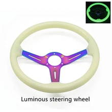 

Acrylic 14 Inch Transparent Steering Wheel Racing Steering Wheel Luminous Steering Wheel Drum Acrylic Steering Wheel Golf 6 W205