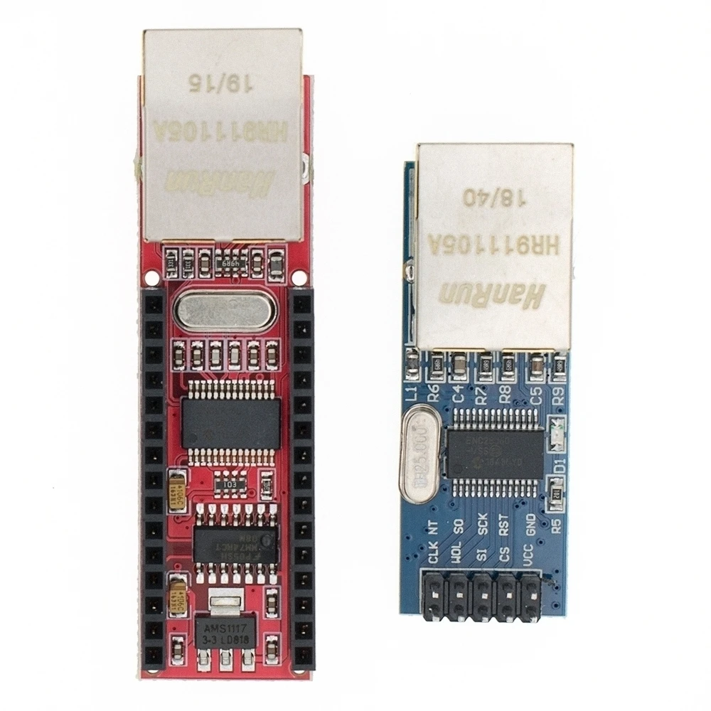 Mini ENC28J60 Ethernet Shield/Ethernet Shield For Nano SPI interface ...