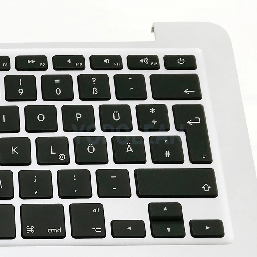 Топ-кейс с подставкой+ немецкая клавиатура+ Подсветка для Macbook Pro retina 1" A1502