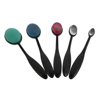 

5pcs Soft Silicone Cosmetic Makeup Sponge Brush Set Kit Skin Face Care Tool Women Lady Girl Make up Product