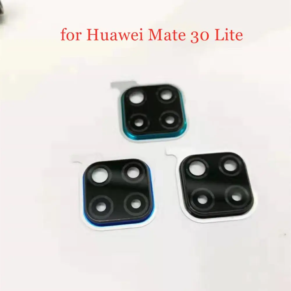 Для huawei mate 30 Lite камера стеклянная рамка для объектива Держатель задняя камера стеклянная рамка для объектива Держатель запасные части