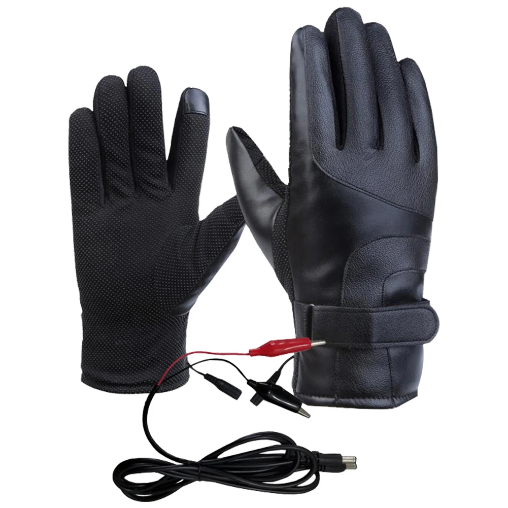 

Unisex Durable Practical Electric Skiing Fishing Riding Heated Gloves Winter Warm Thermal USB Charging Outdoor Waterproof