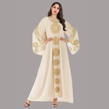 

Autumn Dashiki Embroidery African Clothes Bazin Broder Riche Sexy Slim Robe Evening Long Dress African Dresses For Women