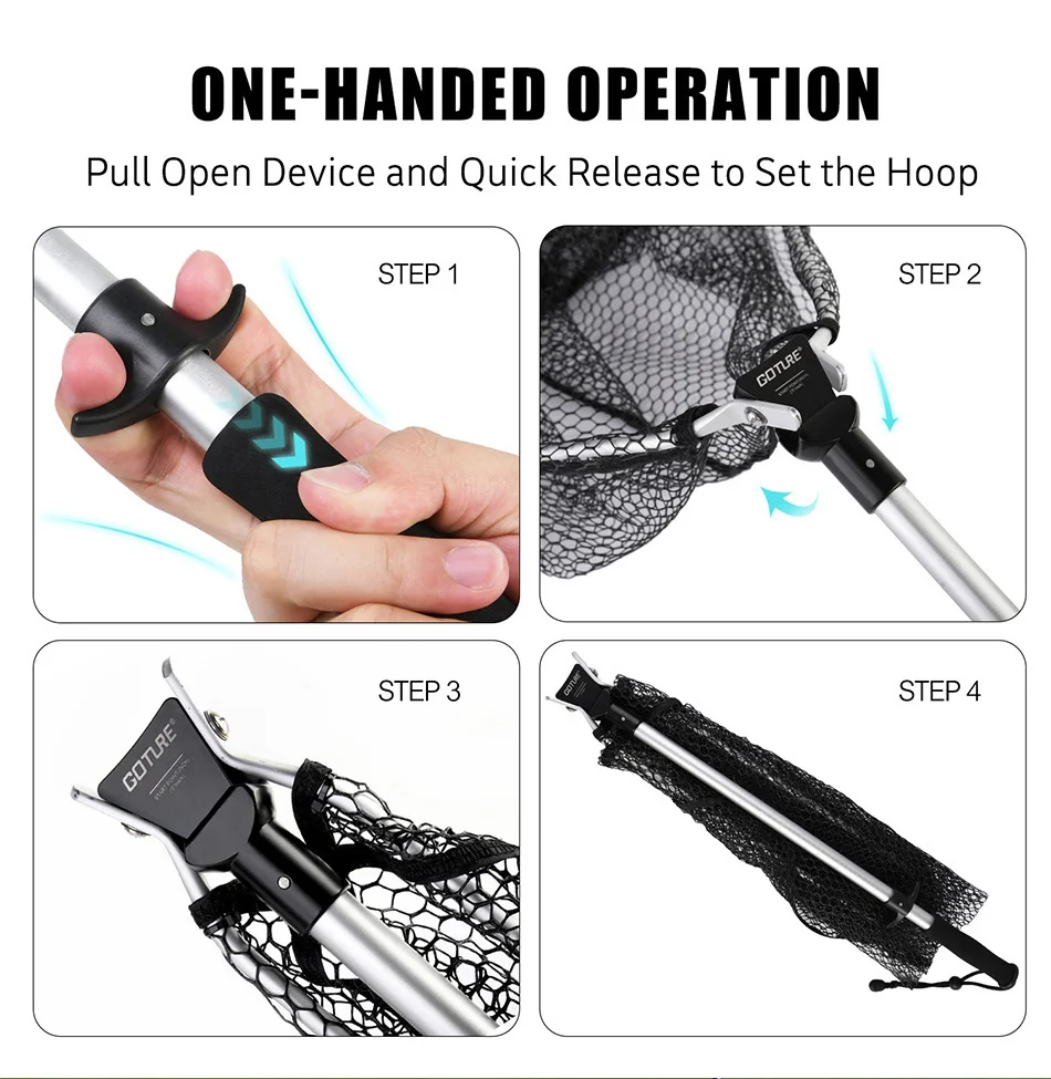 fly fishing net landing net (7)