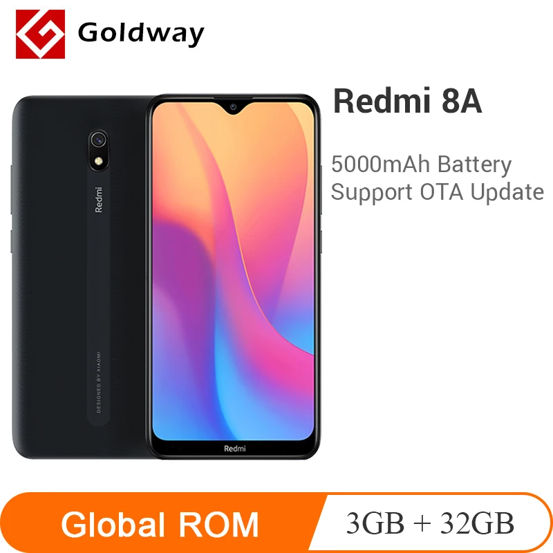 Xiaomi Redmi 8A 8 A 32 Гб ROM 3 RAM мобильный телефон Snapdragon 439 Octa Core 6 22 &quot5000 мАч 12MP камера