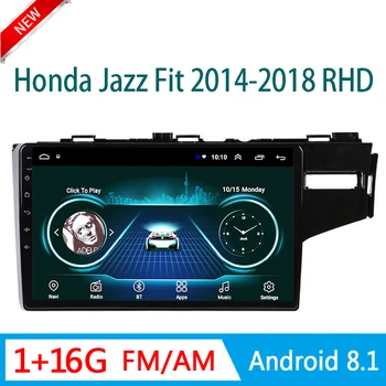

Car Audio player For Honda Jazz fit 2014 2015-2018 multimedia system stereo auto radio DVD am USB wifi 1 din Android mirror link