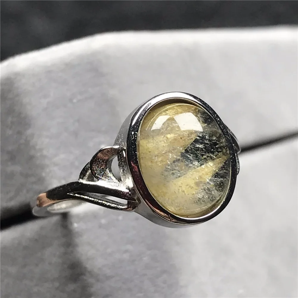 Gold Rutilated Quartz Ring (135)