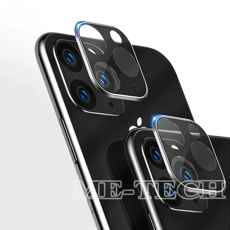 100 шт 3D полный охват задняя камера объектив стекло протектор экрана для iPhone 11 Pro Max