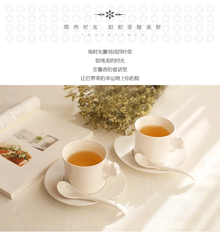 Tasses à Café En Céramique De Haute Qualité De 220ml, Ensemble De Tasses à Café, Tasse à Lait Simple De Style Européen, Tasses à Fleurs Cappuccino Latte