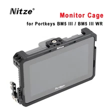 Klatka monitora Nitze z PE13 HDMI zacisk kablowy do Portkeys BM5 III BM5 III WR BM5 WR 5 5-calowy Monitor tanie tanio CN (pochodzenie) JTP-BM5
