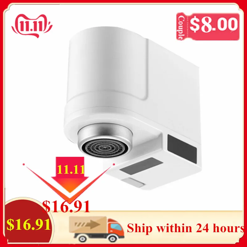 

xiaomi youpin Smart faucet Infrared sensor water saving water saving energy saving overflow faucet sensor water saving device