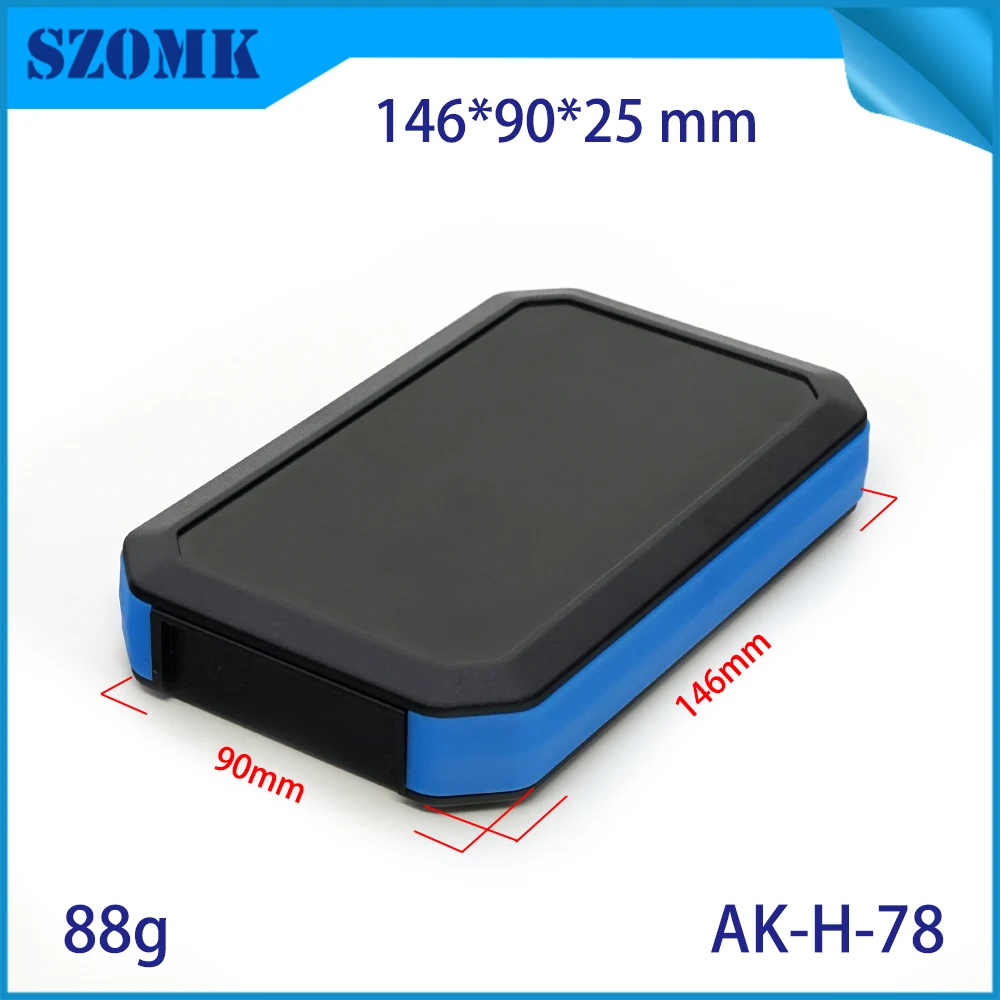 szomk handheld plastic box for electronics instrument housing plastic enclosure for pcb design junction box device project box (7)