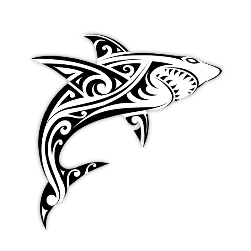 

Car Stickers and Decals Shark Vinyl Surf Cool Bumper Decoration Truck Graphics Accessories Car Stickers,ZWW0473,13cm*13cm