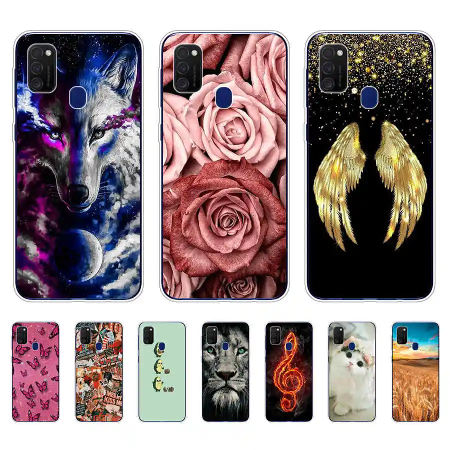 Custodia Per Samsung A21S Custodia Cover Per Telefono Custodia Morbida In Silicone Tpu Per Samsung Galaxy A21S Custodia A 21 S A21 S Coque Bumper Shel