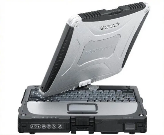 

Promotion 2019 Top-rated High Quality Toughbook CF-19 laptop with 4G Ram with 500G HDD win 10 64bit systsem with Alu case gift