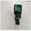 voltmeter 12-120V Battery level indicator with lock+switch+shifter electric bicycle ACCESSORY scooter MTB tricycle atv parts ► Photo 2/6