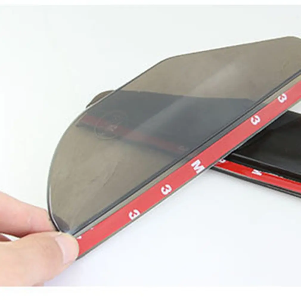 Rearview Mirror Rain Shield Eyebrow Guard 1 Pair Convex Design