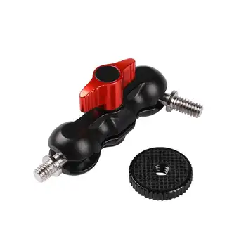 

Universal Monitor Bracket Double Ball Head Magic Arm Dual Ball Head Clamp Clip Adapter for Phone Light Photo Studio Accessory