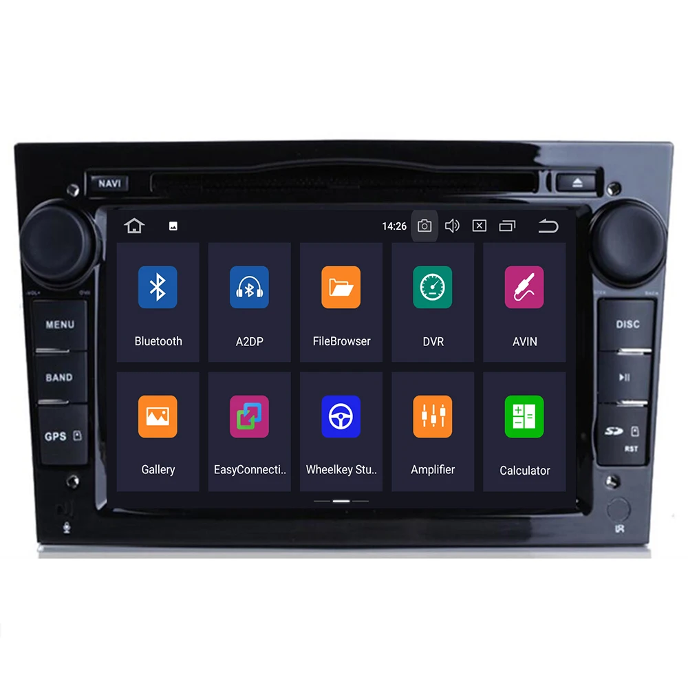 Android 9,0 4 Гб+ 32 ГБ, 8 ядер ips экран DSP 2 дин gps для OPEL Vauxhall Astra H G J Vectra Antara Zafira Corsa DVD плеер