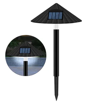 

Garden Decor Courtyard Home Pathway LED Lawn Light Ground Lamp Outdoor Waterproof Patio Yard Solar Powered ABS Street Landscape