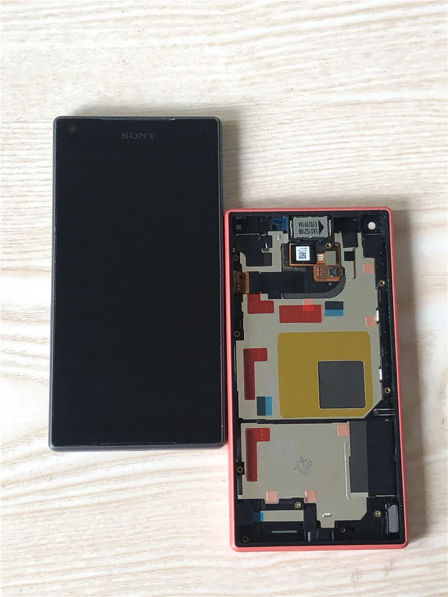 4," ЖК-дисплей для SONY Xperia Z5 Compact ЖК-дисплей сенсорный экран с рамкой SONY XPERIA Z5 Compact lcd Z5 mini E5823 E5803