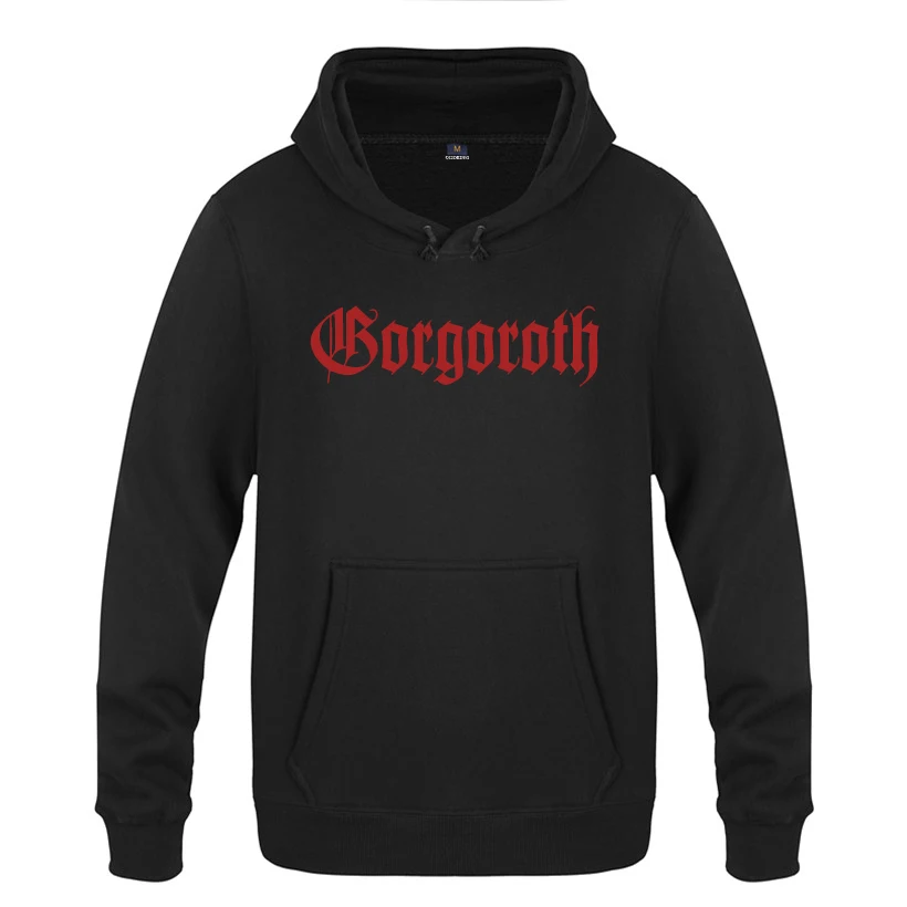Gorgoroth Сумерки идолов толстовки для любителей музыки мужские с капюшоном флисовый пуловер толстовки - Цвет: HEY HOT
