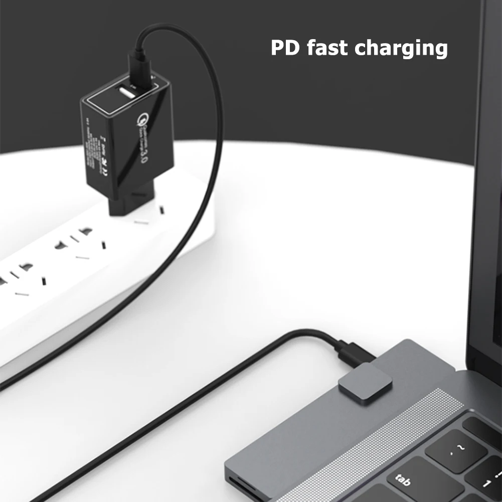 8 в 1 гигабитный Ethernet адаптер Dual Type C концентратор конвертер широкий спектр
