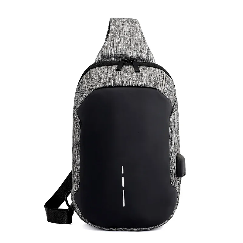 

Chest Pack Men New Style Korean-style Fashion Large-capacity Backpack Simple Casual Multi-functional Business Trip BEEKING Shoul
