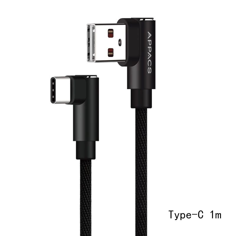Черный, Красный Серебряный Реверсивный Тип C usb-кабель для быстрой зарядки кабель-канал для huawei P9 P10 Xiaomi samsung S8 S9 1/2/3 м - Цвет: Черный
