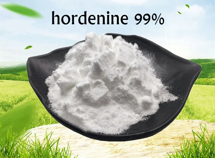 

100g-1000g high purity 99% hordenine hcl CAS 6027-23-3 Medicine and Health Care Materials