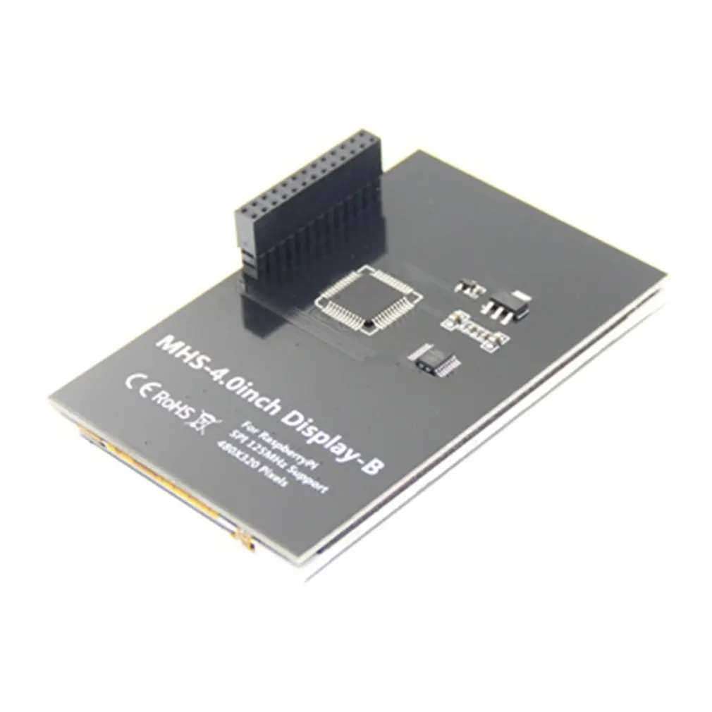 3,5 дюймов MHS TFT GPIO ЖК-дисплей с поддержкой сенсорной панели 125 МГц SPI вход для Raspberry Pi