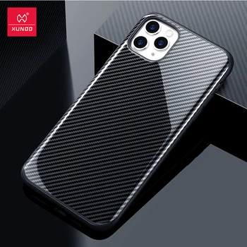 

Xundd Case For iPhone 11 Pro Max Case Shockproof Armor Phone Cover Carbon Fibre Shell Thin Light Lightweight Soft Back Covers
