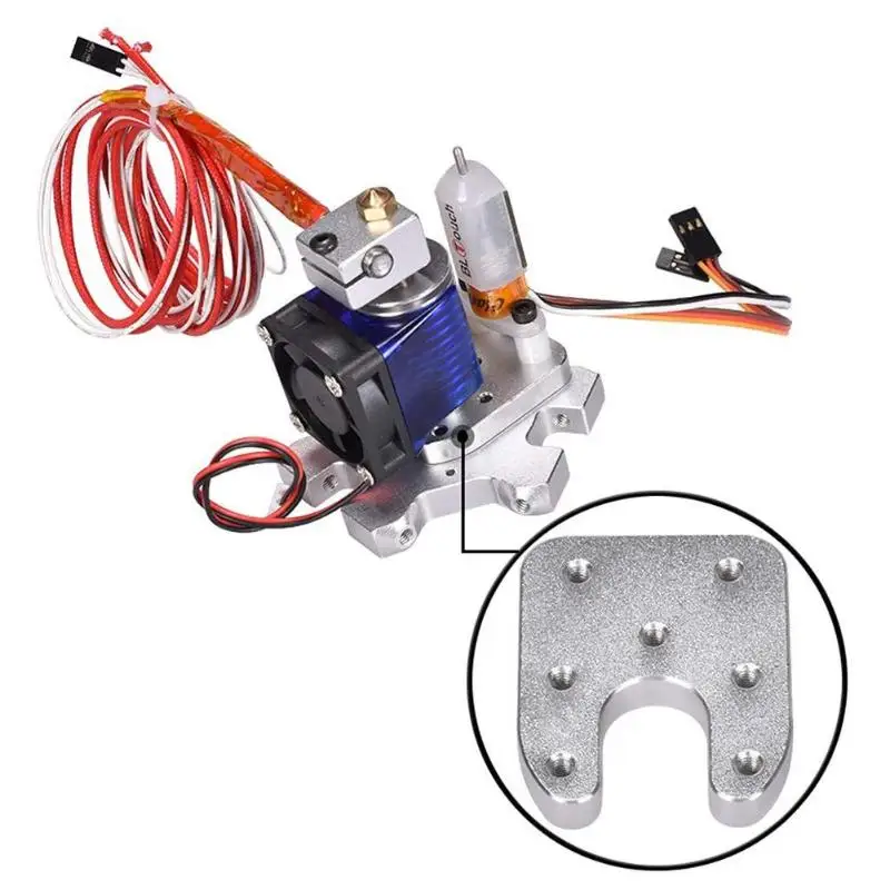

3D Printer Part U Type Automatic Leveling Sensor Fixed Aluminum Block for 3D Printer BL TOUCH Sensor 39.25 X 32 X 5.8mm