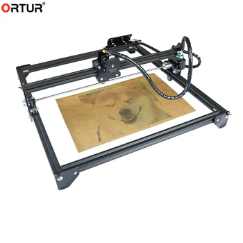 

CE/FCC/FDA Certified ORTUR Mini CNC Laser Engraving Cutting Machine with 400*430mm Plywood Cutting Marking Logo +Laser Goggles