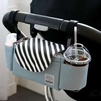 

Stroller Hanging Bag Travel High Capacity Mommy Bag Durable Bag Car Toy Milk Bottle Diaper Towel Storage Bag Waterproof
